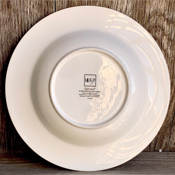 Vintage Discontinued MIKASA Optima SPRING LEGACY Rimmed Soup Bowl Replacement - Picture 13 of 13